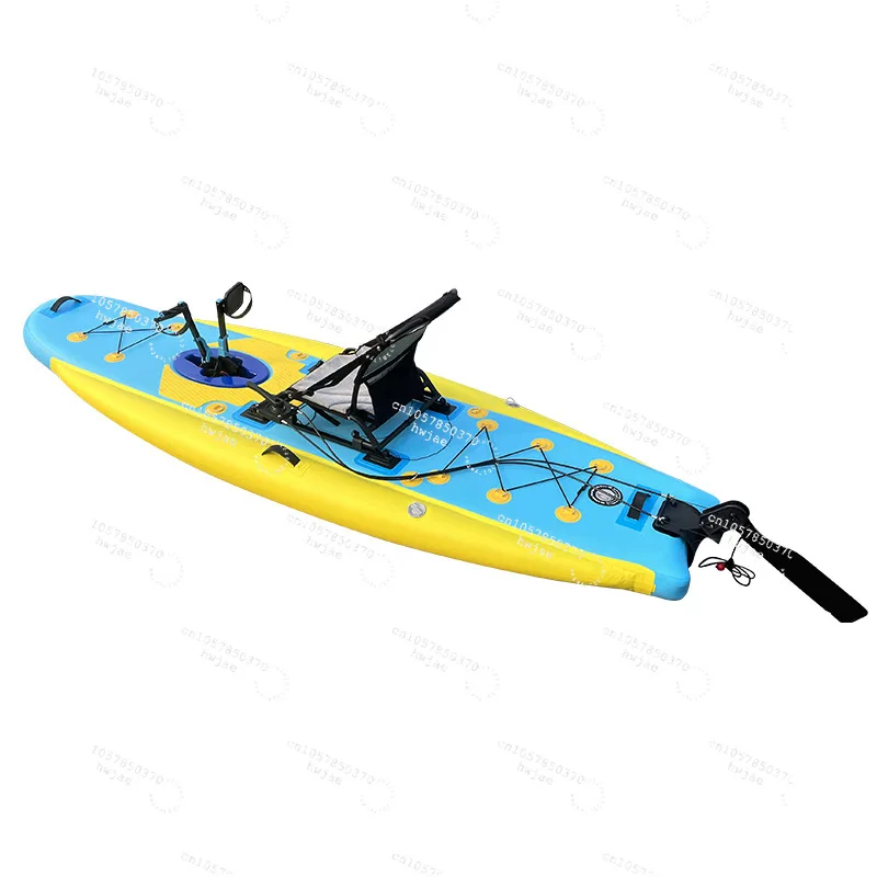 Kayak Inflable con Pedales y L - Fishing Kayak Inflatable reseña y precio